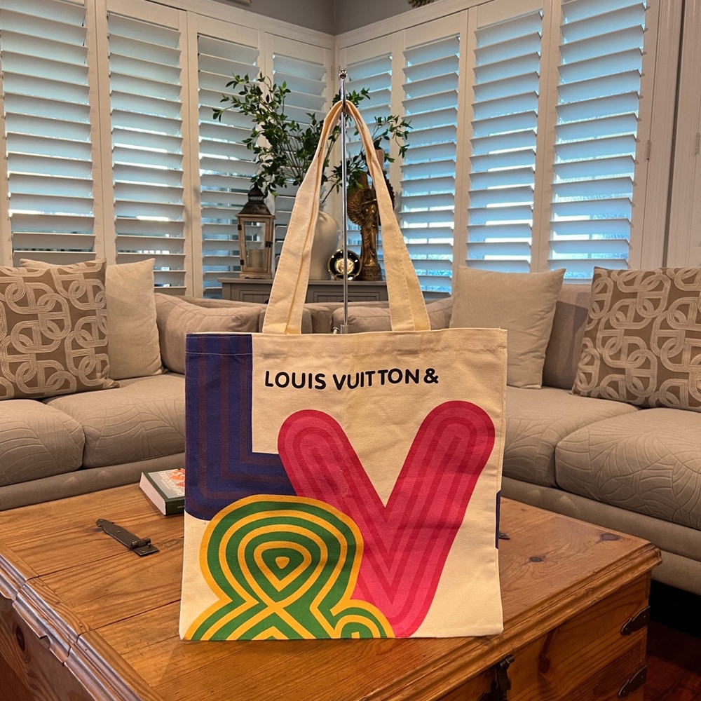 Louis Vuitton Multicolor Canvas Tote NEW - Picture 15 of 16